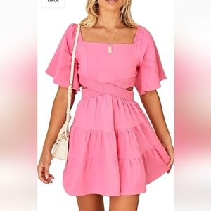 Shy velvet women's dress